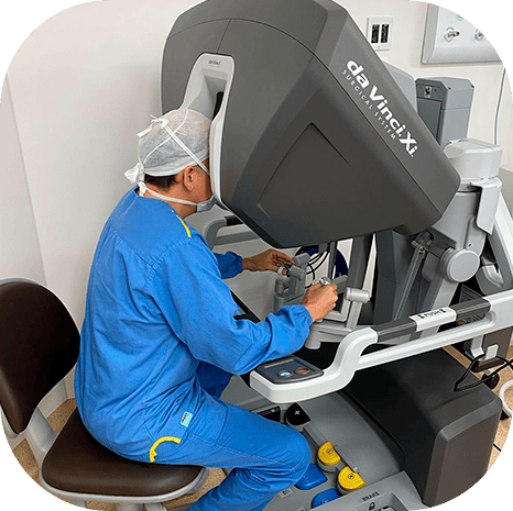 Foto cirurgia robótica